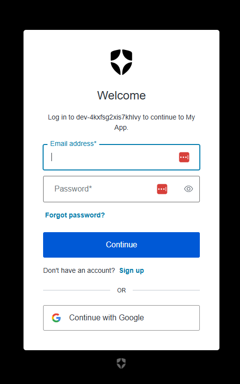 SAML login