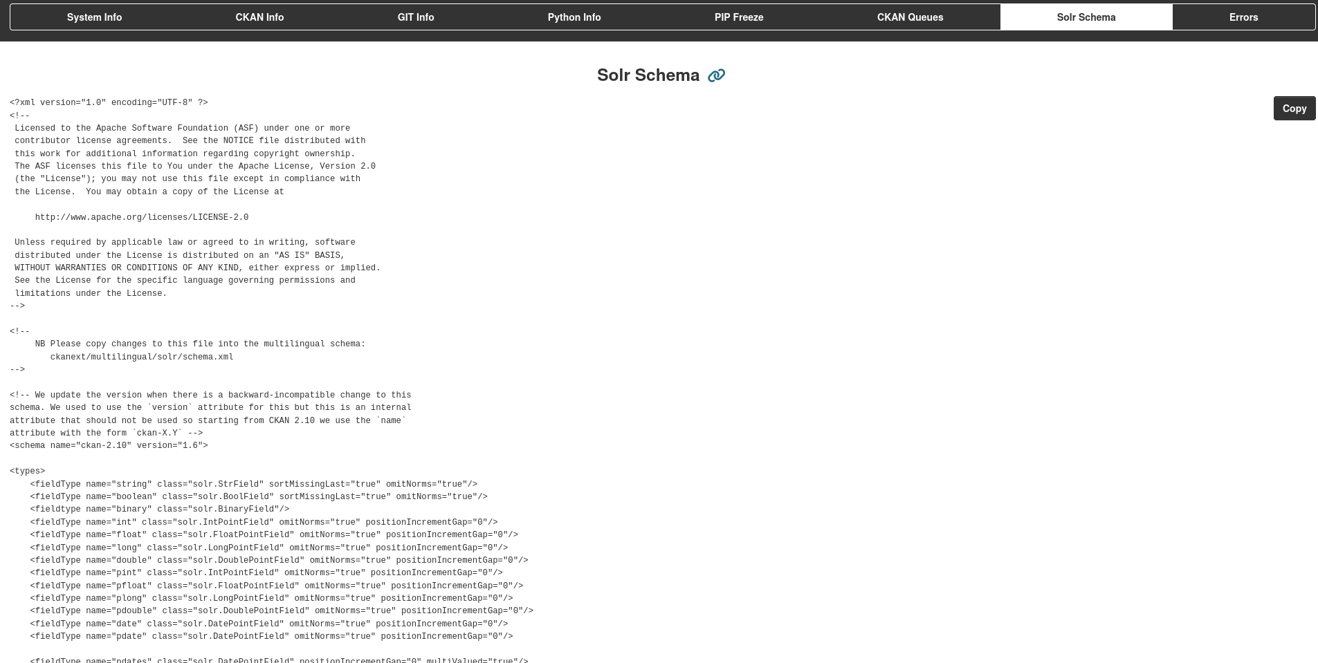 Enabled GIT Info